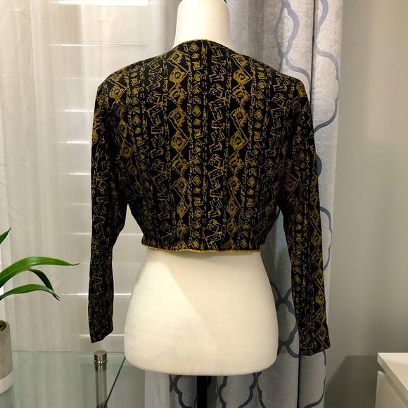 Vintage Cropped Blazer - Picture 2 of 3